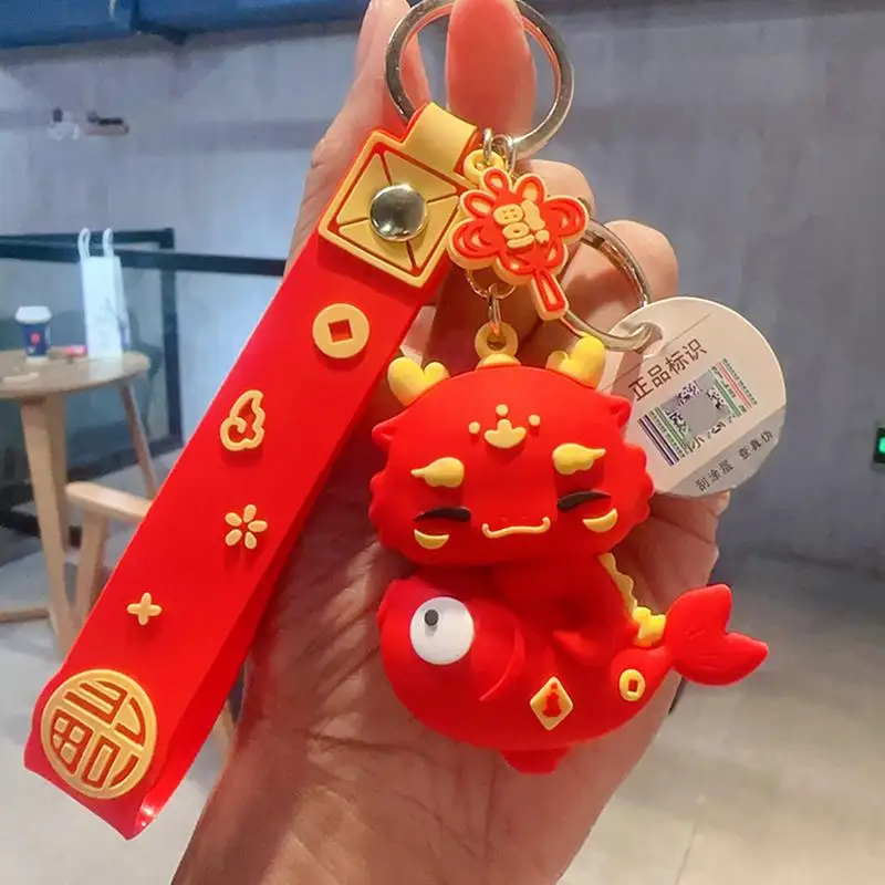 Брелок с драконом брелок в стиле фэн-шуй изображением зодиака новогодний подарок