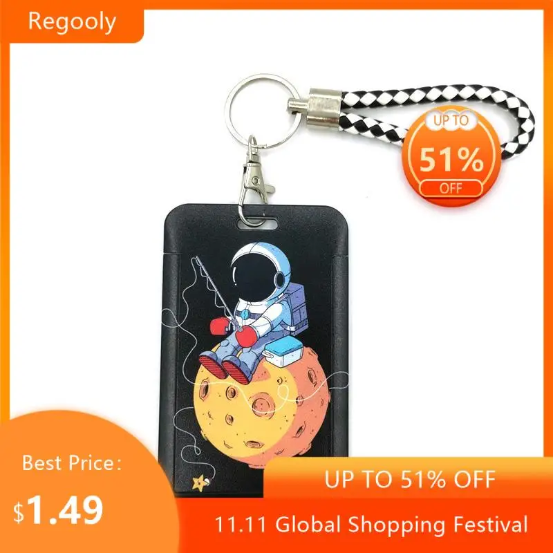 

Космонавт Вселенная Луна земля мультфильм выдвижной Бейдж шнурок для медсестры идентификация Бизнес Кредитная карта Рабочая искусство Оф...