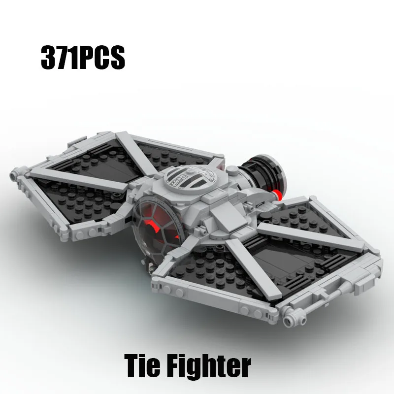 

New star Movie MOC Toy Collection TIE Fighter Blocks 371 Pieces Space War Block Toys Birthday Gift