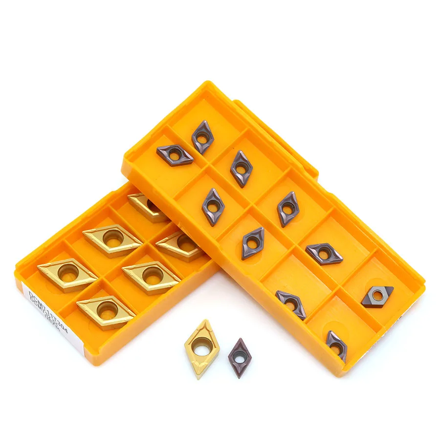 

DCMT070204 DCMT11T304 DCMT11T308 VP15TF UE6020 US735 CNC Internal Turning Tool Carbide Turning Tool CNC Cutting Tool MillingTooL