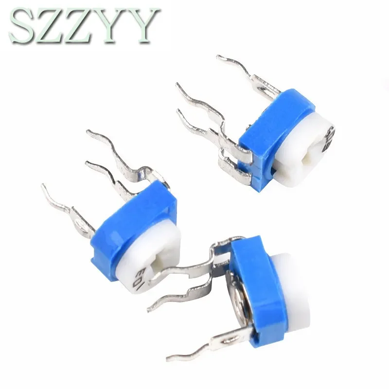 20 шт. RM065 RM-065 100 200 500 1K 2K 5K 10K 20K 50K 100K 200K 500K 1M Ом Trimpot Триммер Потенциометр переменный