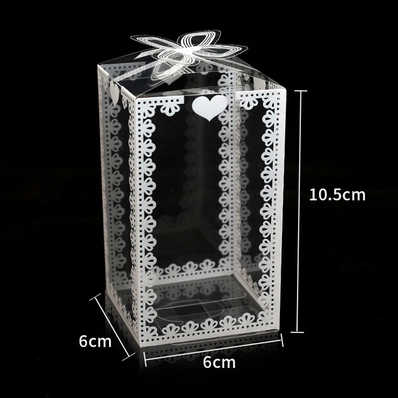 

Прозрачные коробки из ПВХ 10 шт.