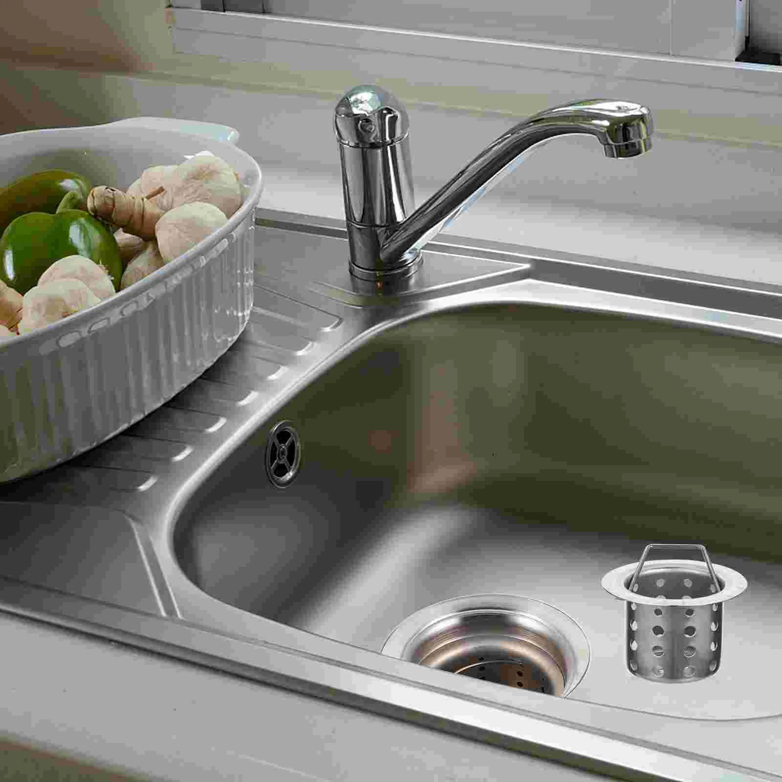 

Kitchen Sink Strainer Floor Drain Strainer Basket Bathroom Sink Device Supplies
