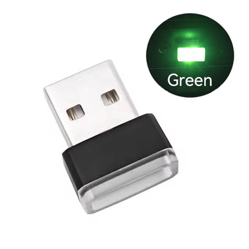 

Мини-USB светодиодный окружающий свет, внутренний атмосферный светильник, аварийное освещение, RGB, автоматическая красочная декоративная лампа, автомобильный аксессуар