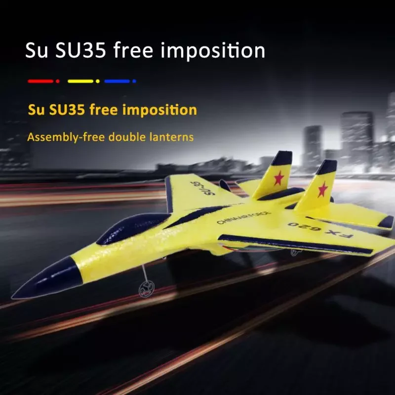 

RC Foam Aircraft SU-35 Plane 2.4G Radio Control Glider Remote Control Fighter Plane Glider Airplane Foam Boys Toys For Children