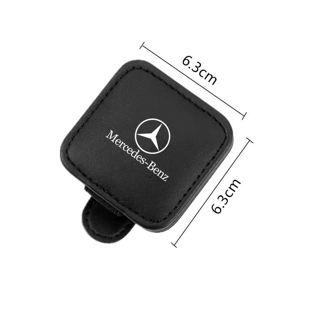 Автомобильный солнцезащитный козырек коробка для хранения очков зажим