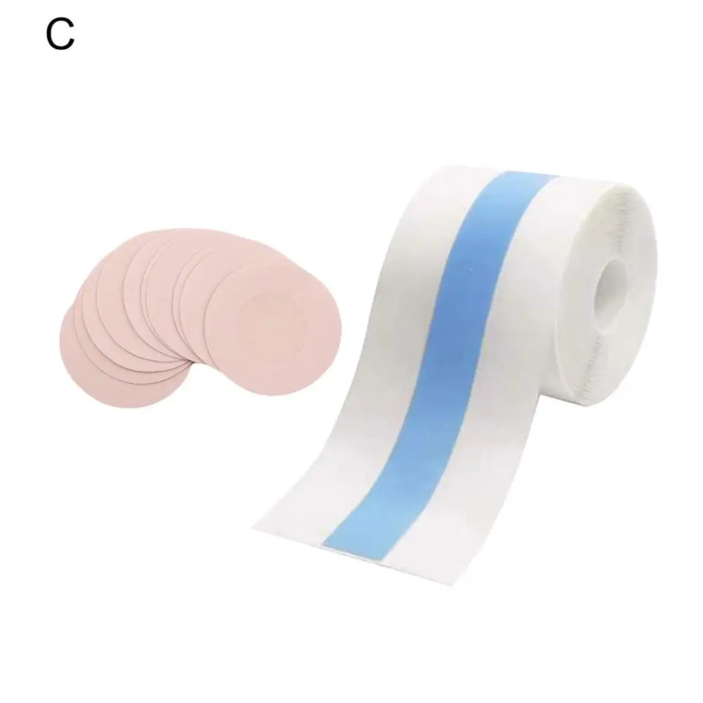 

Trendy 1 Set Functional Breast Lift Boob Tape Silicone Chest Sticker Multipurpose for Wife
