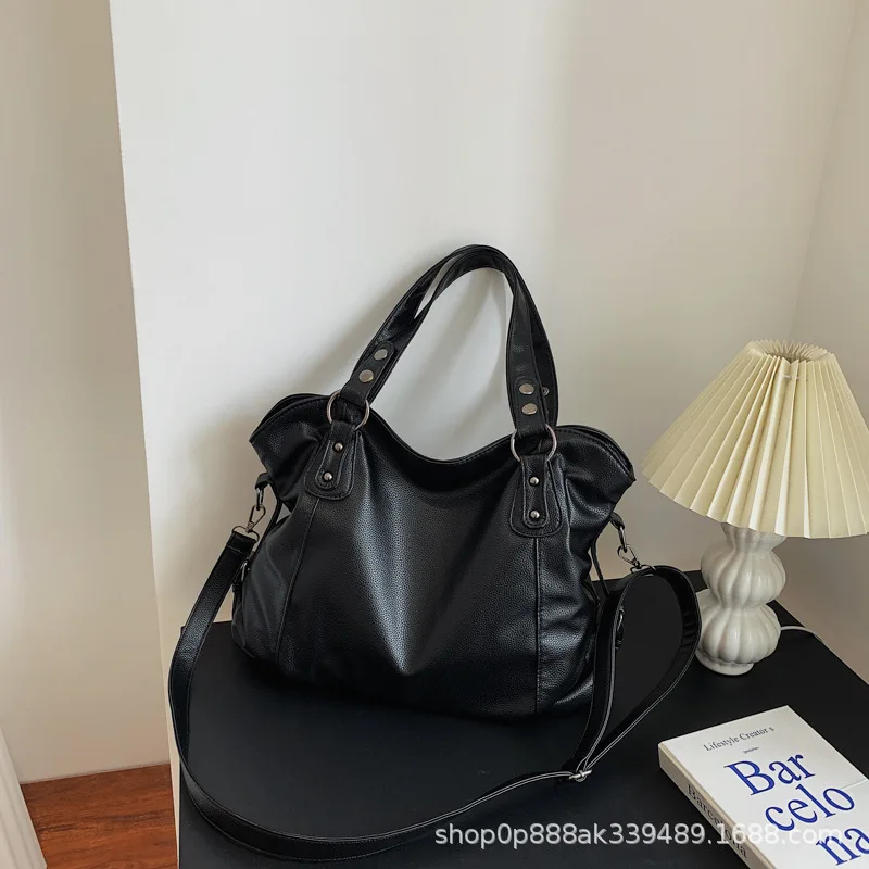 Female Handbag Large Capacity Shoulder Bags Big Stylsih Tote Bag Ladies Soft Leather Hobos Messenger Women Shopper