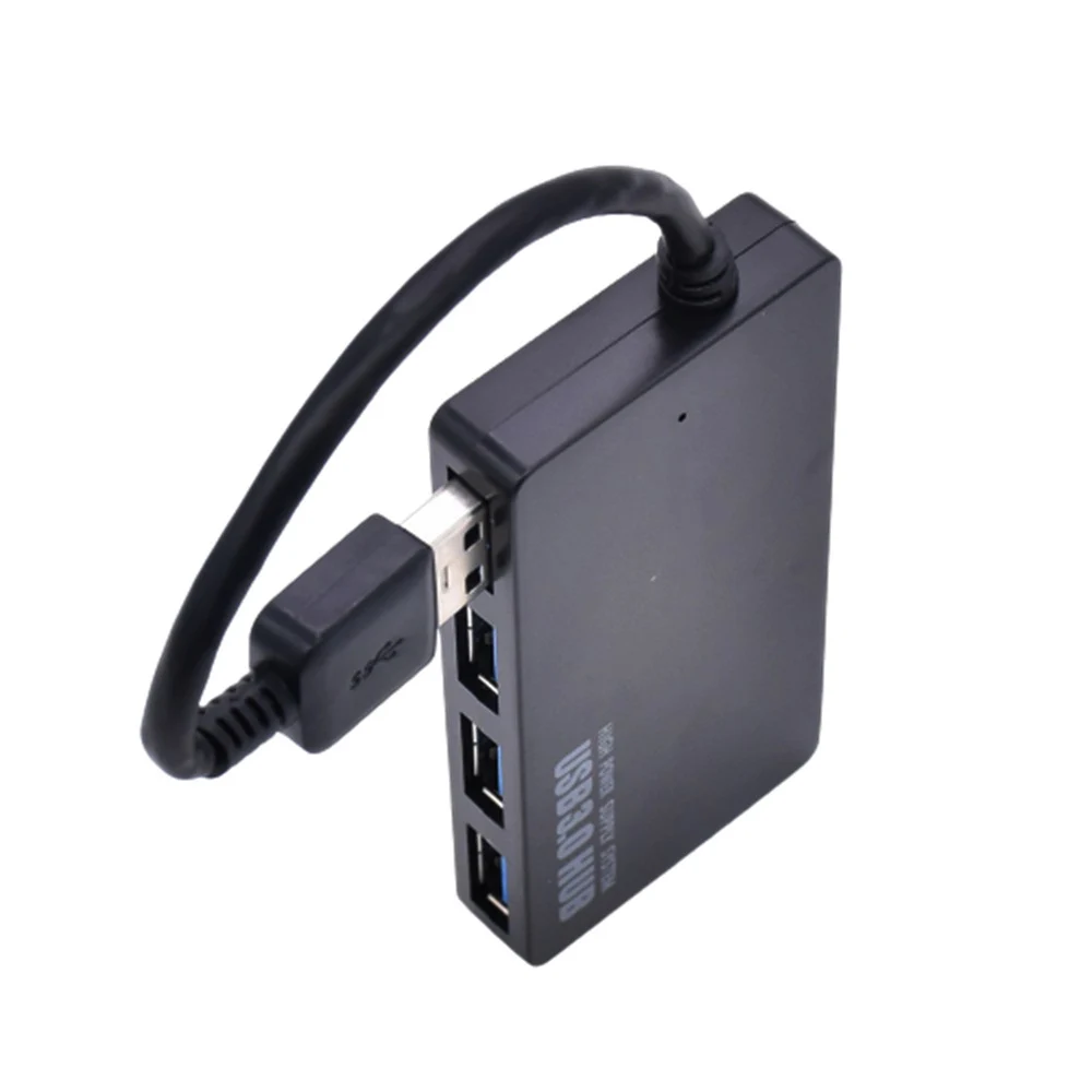 4-портовый концентратор USB 3 0 тонкий Разветвитель USB/Type-C клавиатура и телефон с