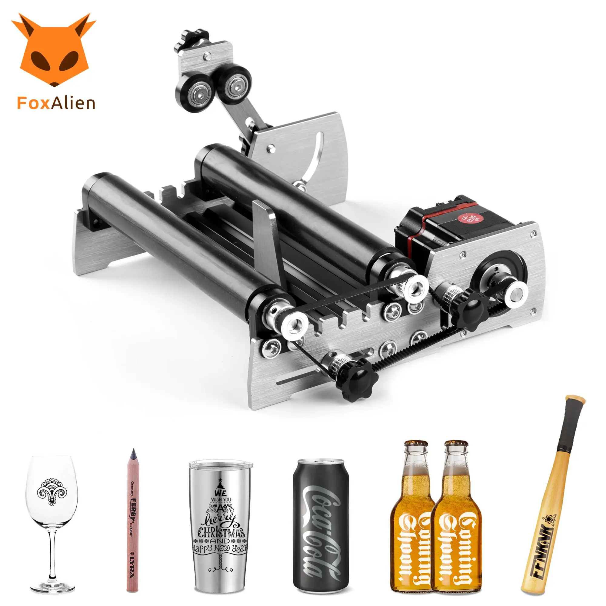 FoxAlien R57-41 Роторный ролик с замкнутым контуром для лазерной гравировки
