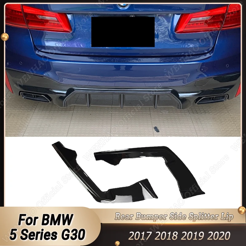 

2 шт., боковые Спойлеры для заднего бампера BMW 5 Series G30