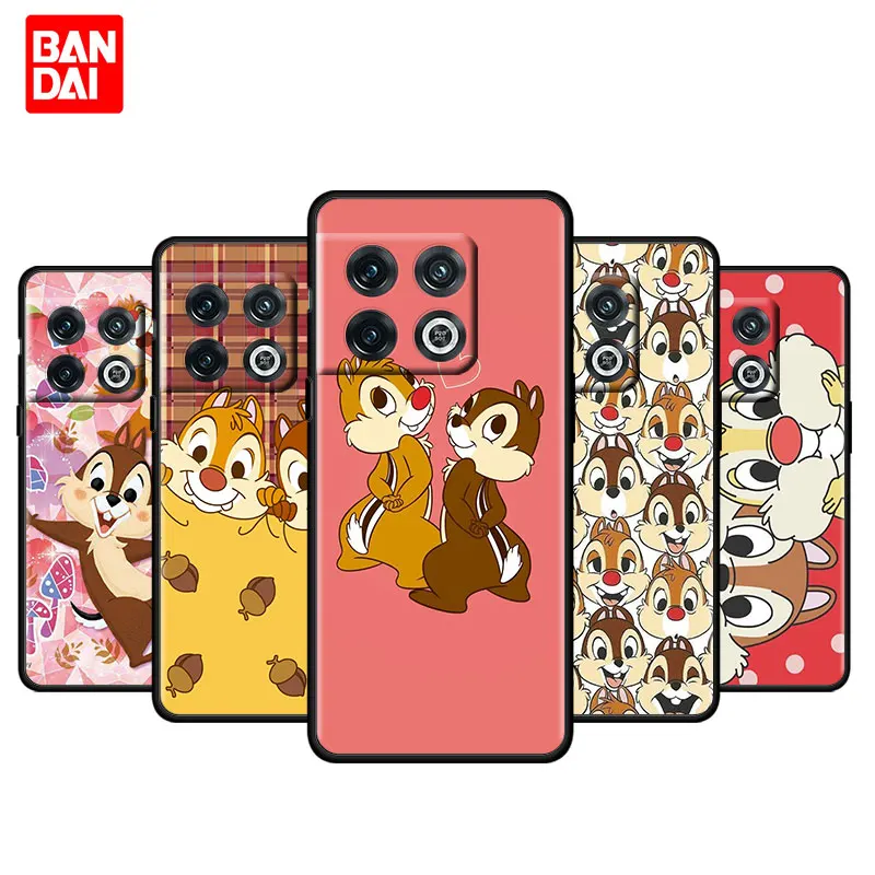 

Cover Case for OnePlus 9 9R 9RT 8 8T 10 Nord CE N200 2 N100 N10 Pro RT 5G Bag Capa Armor Phone Soft Disney Chip And Dale