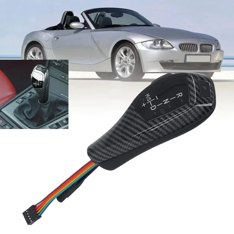 Светодиодная ручка переключения передач в стиле углеродного волокна - для BMW Z4 E85 2001-2008 гг. (art.: 3920d1156fffd) - 3920d1156fffd