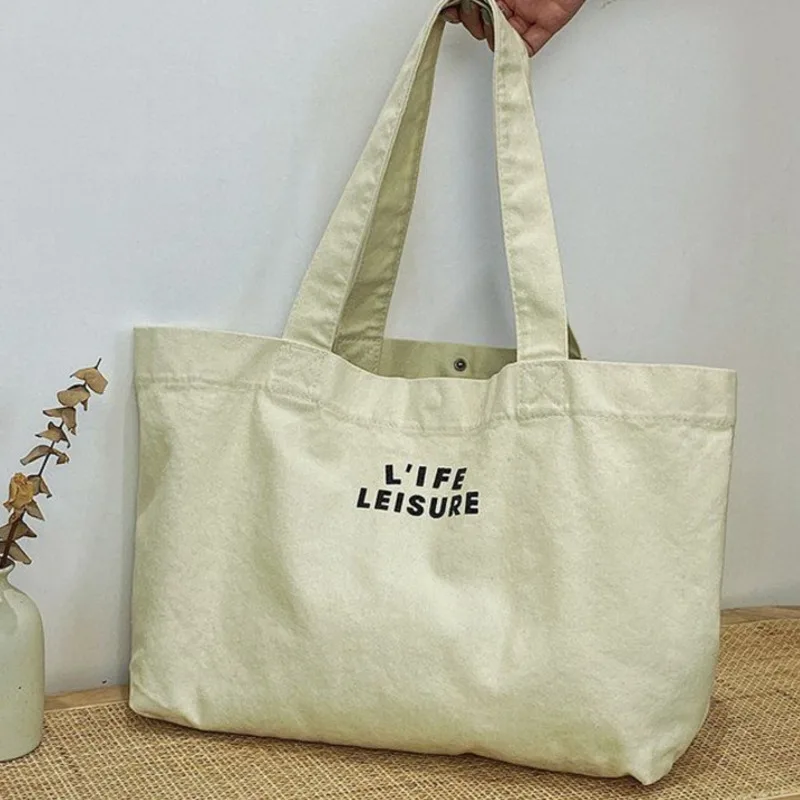 

Girls Shopping Large Capacity Fashion Tote Bags 2022 Ladies New Luxury Handbags Versatile Casual Canvas Bags Shoulder Bags
