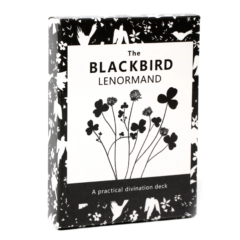 

Доска с 36 картами Blackbird Lenormand, 1-е издание, высокое качество
