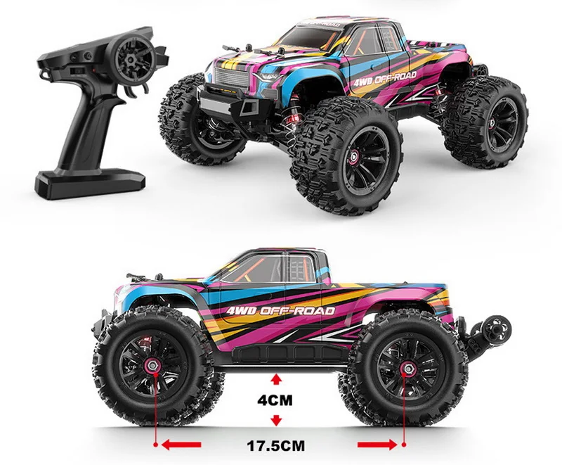 

MJX 16209 1/16 Hyper Go 4WD бесщеточный высокоскоростной Радиоуправляемый внедорожник 2,4G с дистанционным управлением 4WD R/C автомобиль/большое колесо R/C грузовик