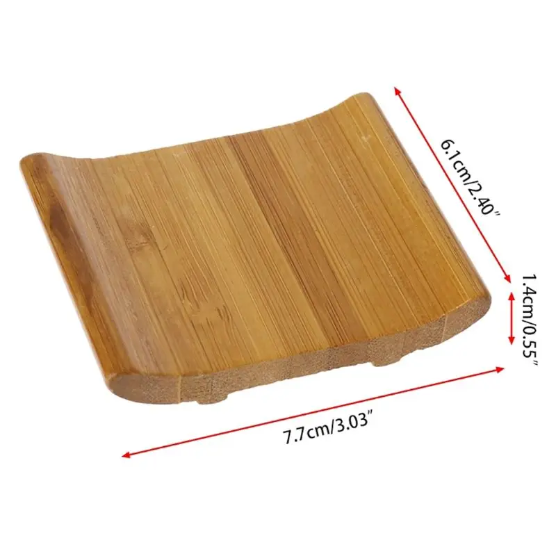 Бамбуковый держатель для мыла ручной работы коробка губок скруббера полка