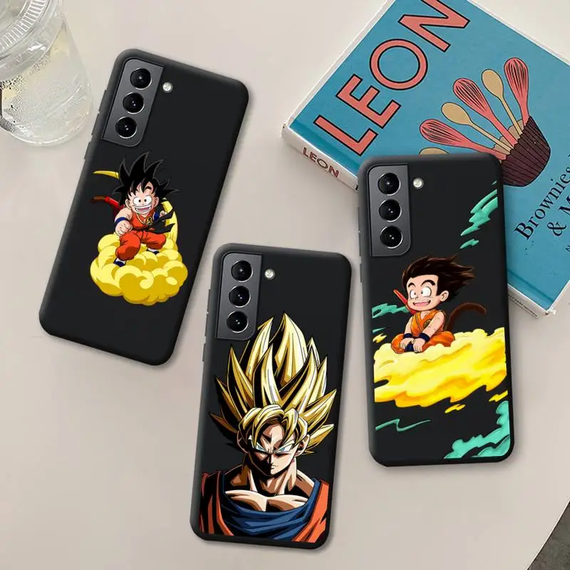 

Bandai Anime Dragon Ball Son Goku Phone Case Silicone Soft for Samsung Galaxy S21 Ultra S20 FE M11 S8 S9 Plus S10 5G lite 2020