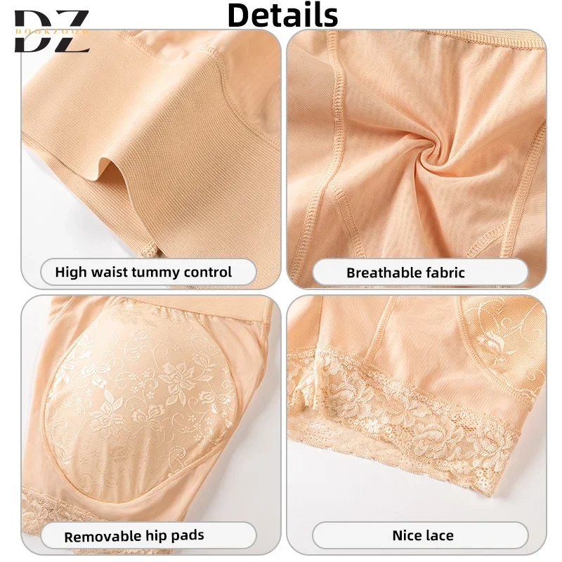 Женское Корректирующее Нижнее Белье Для Контроля Живота Кружевные Трусы