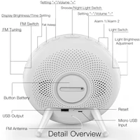 Смарт будильник с имитацией рассвета/заката и управлением через смартфон.#5