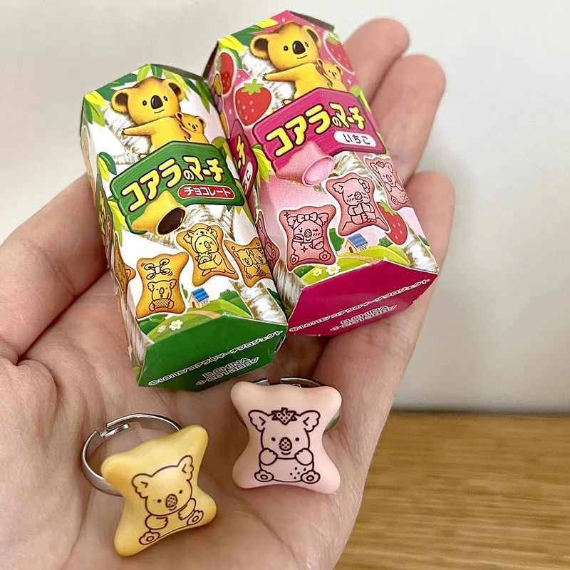 Фото Оригинальный Bandai Gashapon медведь торт Qversion мини закуска печенье аниме экшн-фигурка модели игрушки подарки коллекция мультяшных персонажей №5