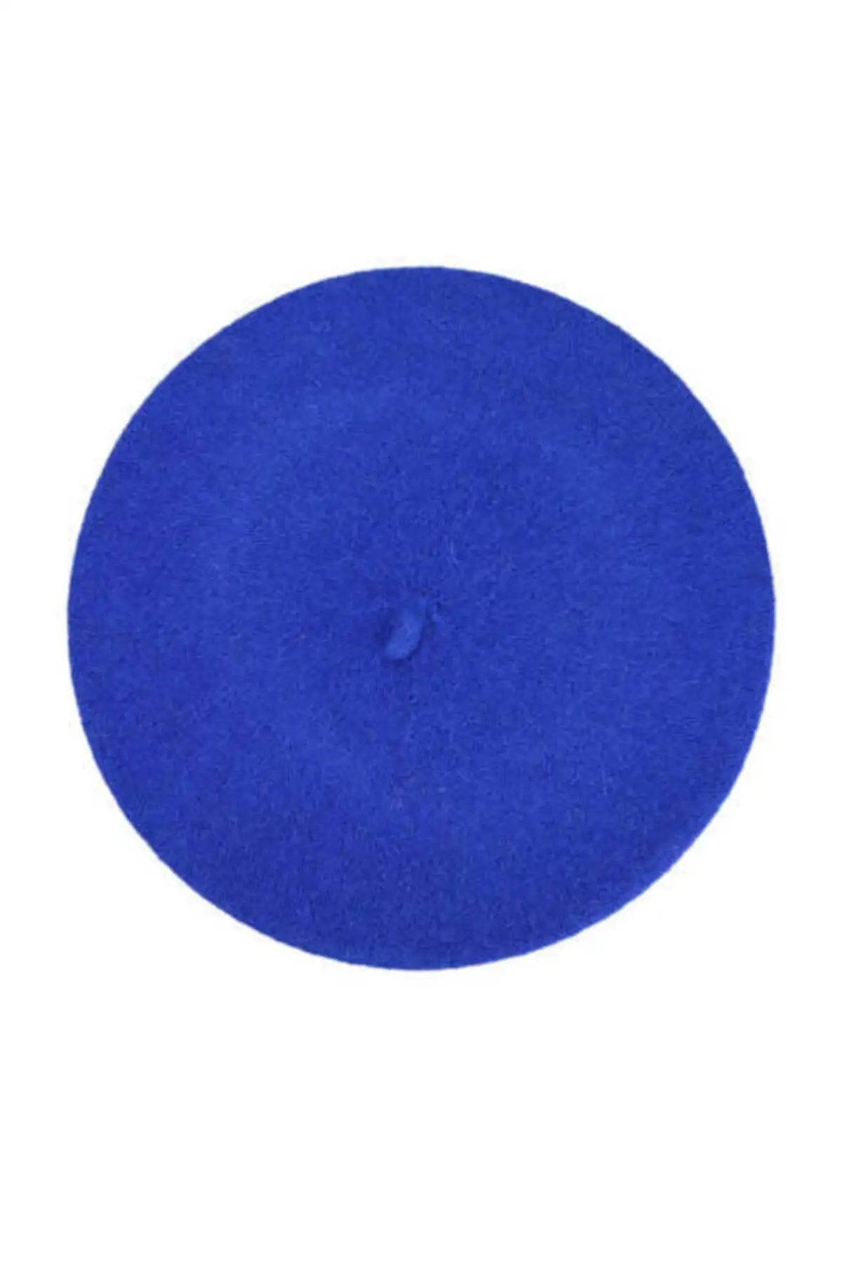 Женская синяя шапка Sax теплая шерстяная Зимняя Шапка-бини во французском стиле