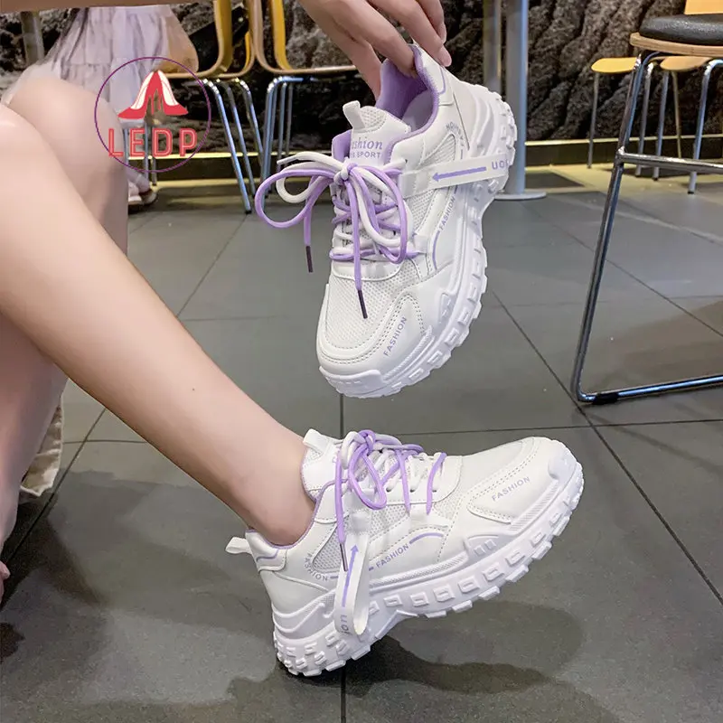 

Кроссовки женские массивные, Вулканизированная подошва, модная повседневная спортивная обувь, легкие, весна-осень 2022