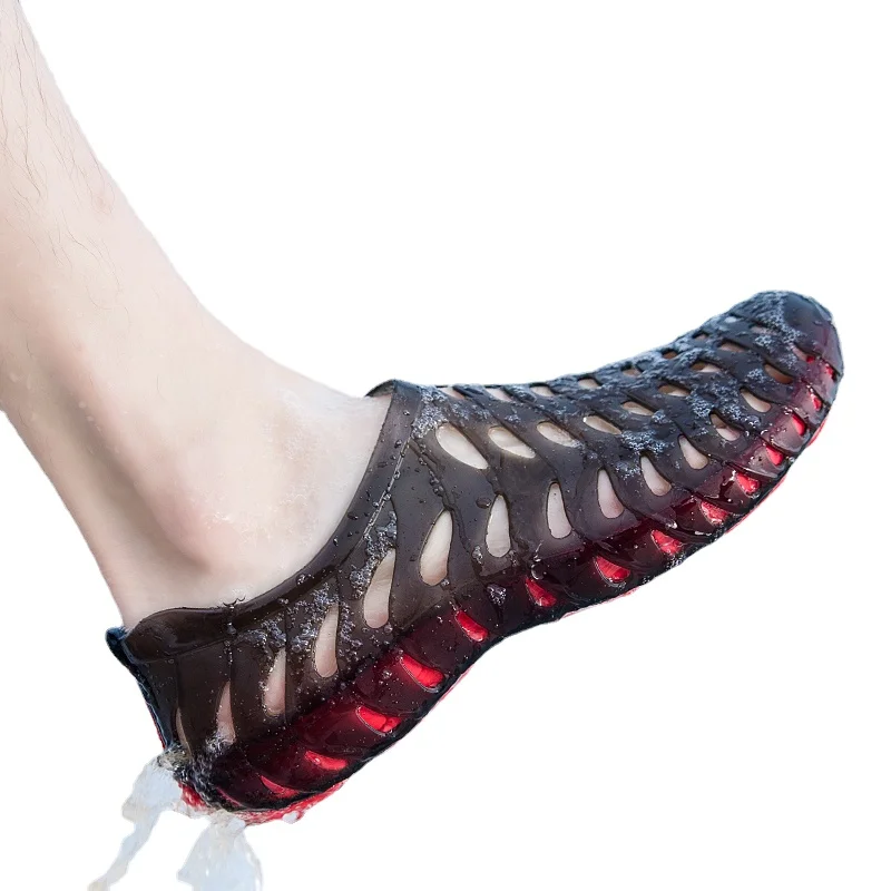 

2023 New Men Sandals Summer Flip Flops Slippers Men Outdoor Beach Casual Shoes Cheap Male Sandals Water Shoes Sandalia Masculina