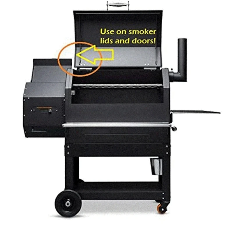 Самоклеящаяся лента для гриля Надежная уплотнительная барбекю Уплотнители