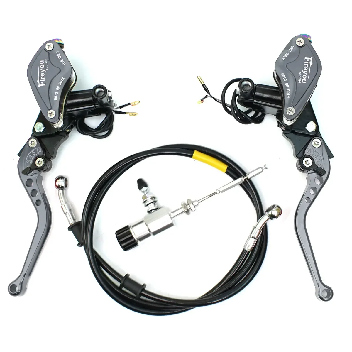 

22 мм CNC гидравлический тормоз сцепления тормоза Главный цилиндр рычага комплект для гонок Кроссовый велосипед Спорт велосипед Скутер Мотокросс Внедорожник