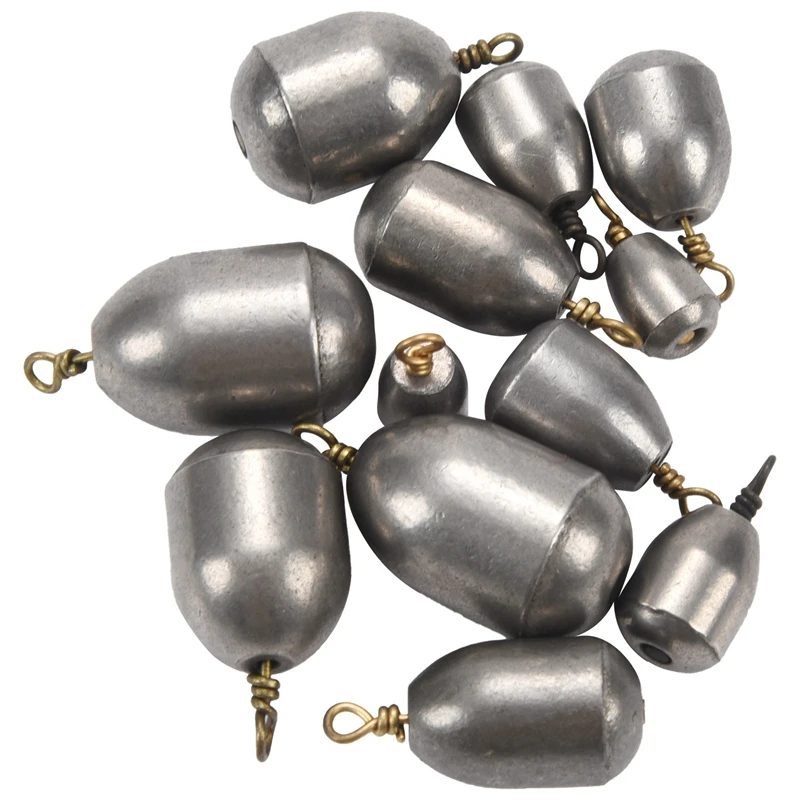 

12PCS/Lot Weight Size 4g/7g/10g/14g/20g/28g water droplets lead weights fishing lead sinkers fishing accessories