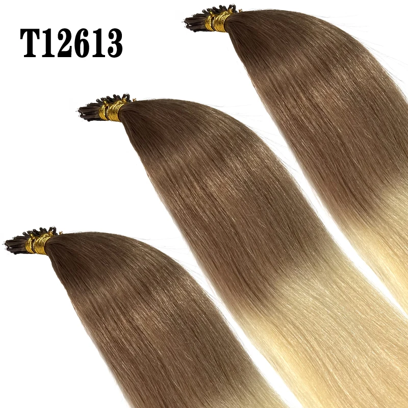 

100% Human Hair Extensions 16"-24" Nano Ring Tip Remy Micro Beads Double Drawn Human Hair Extensions