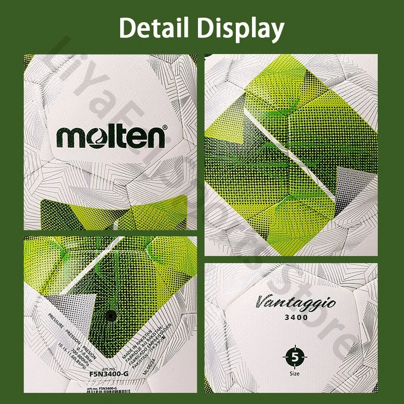 оригінальні футбольні м'ячі розплавленого розміру 4/5 для тренувань у