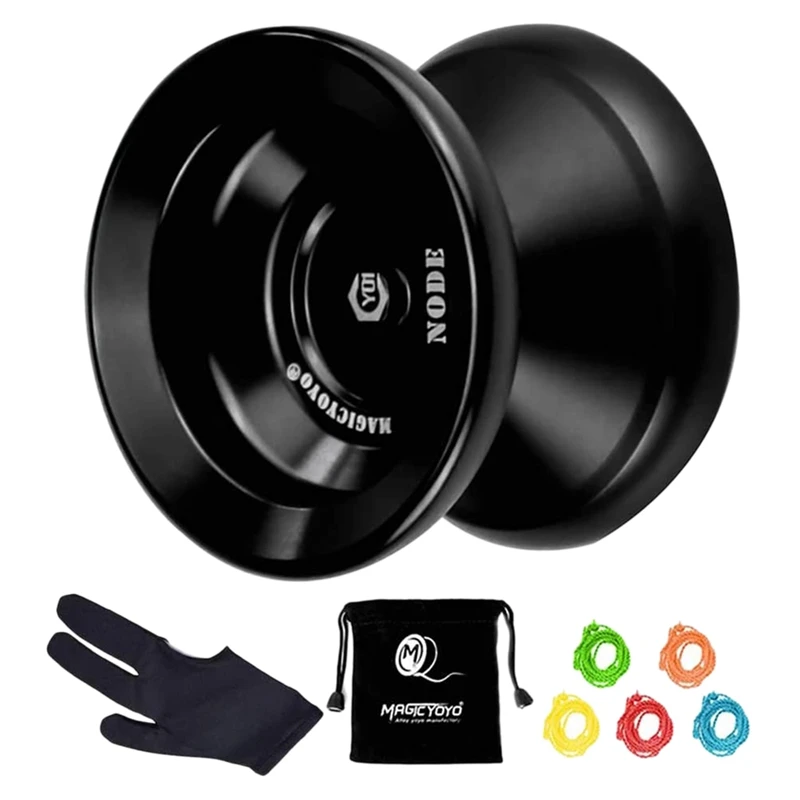

MAGICYOYO Professional Unresponsive Yoyo Y01 Node,Metal Aluminum YoYo for Advanced Player,Superior Stable+30% Sleep Time+Strings
