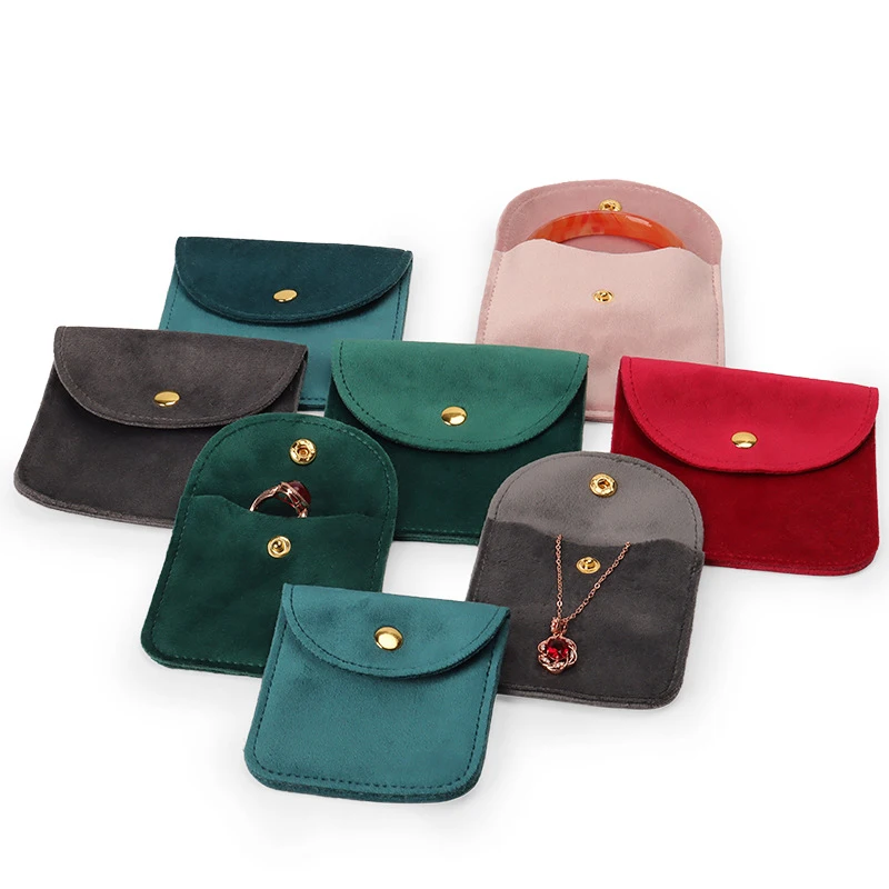 Bag Flannel Bag For Ring Bangle Bracelet Necklace Earrings Set Exquisite Packaging Gift