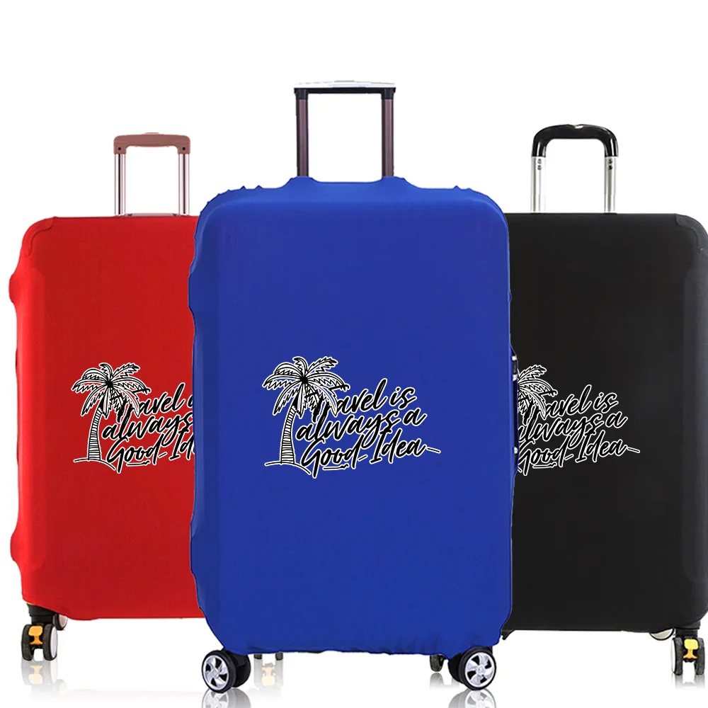 

Luggage Cover Suitcase Protective Coconut Pattern Thicker Elastic Dust cover for 18-28 Inch Trolley Case Travel Accessories