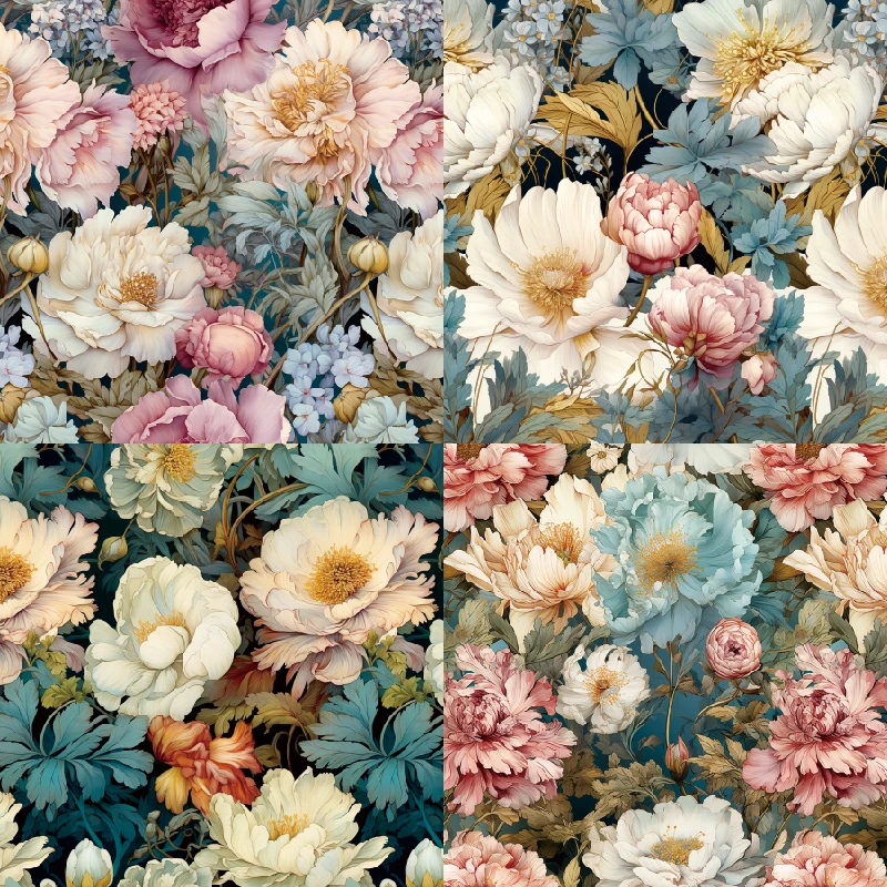 Бумага Panalisacraft для скрапбукинга с цветочным рисунком бумажный узорчатый пакет