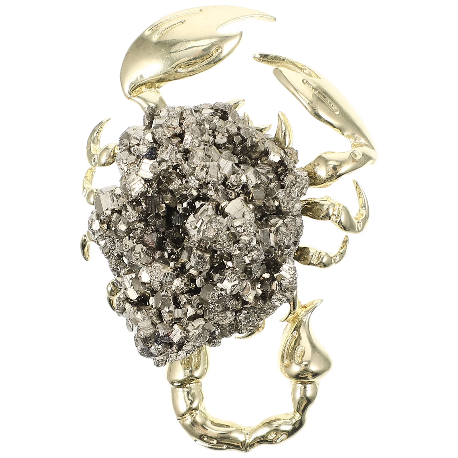 

Crystal Crystals Stones Specimen Animal Natural Gemstone Scorpion Figurine Ornament Decorative Decoration Screen Garden Table