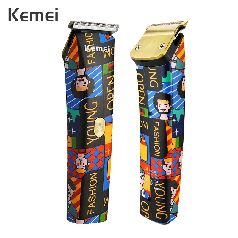 

Машинка для стрижки волос аккумуляторная, с ЖК-дисплеем