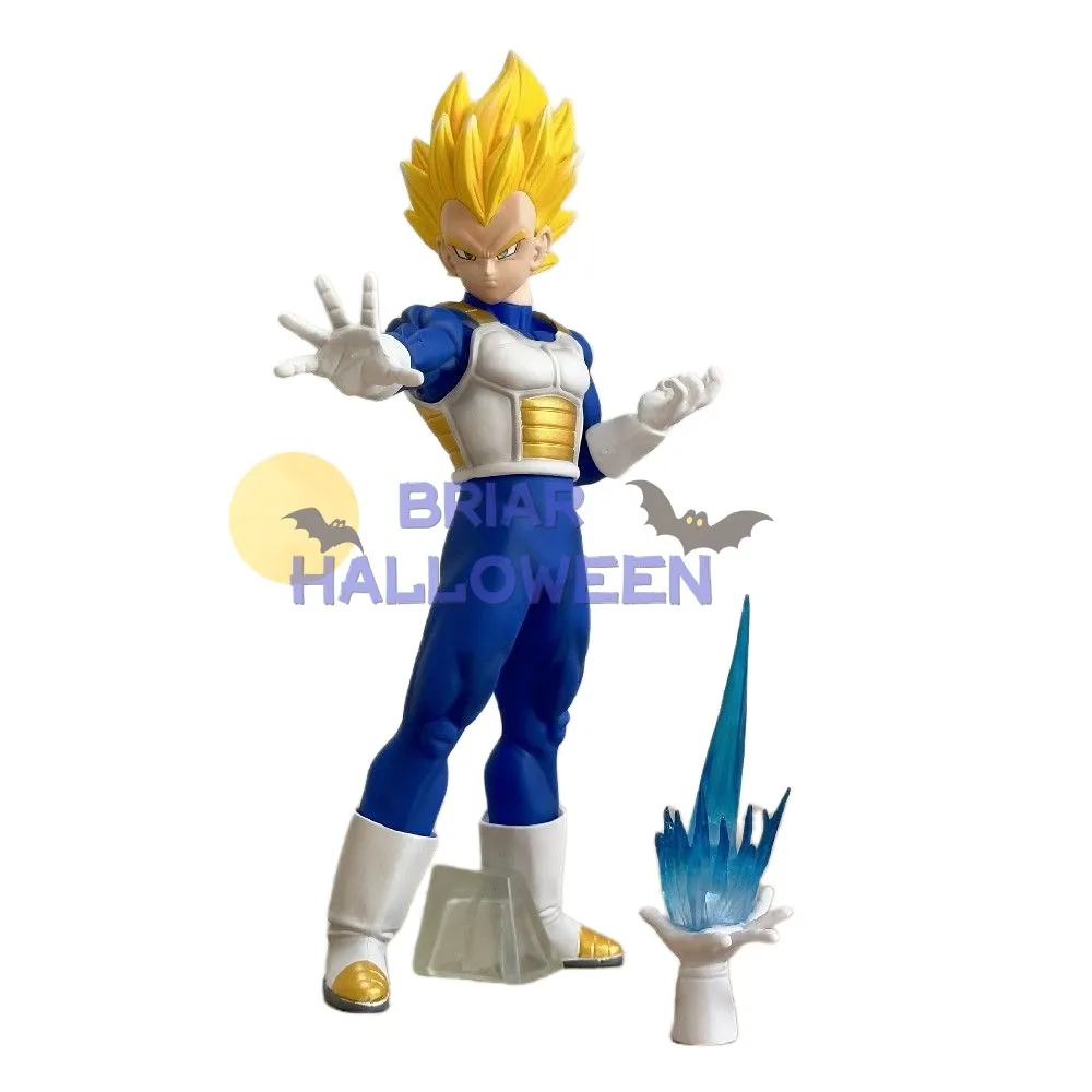 

Dragon Balls Figure Animation Action 26CM Vegeta Yellow Hair Figure Childhood Memories Collection Model PVC Toy Statue Children'