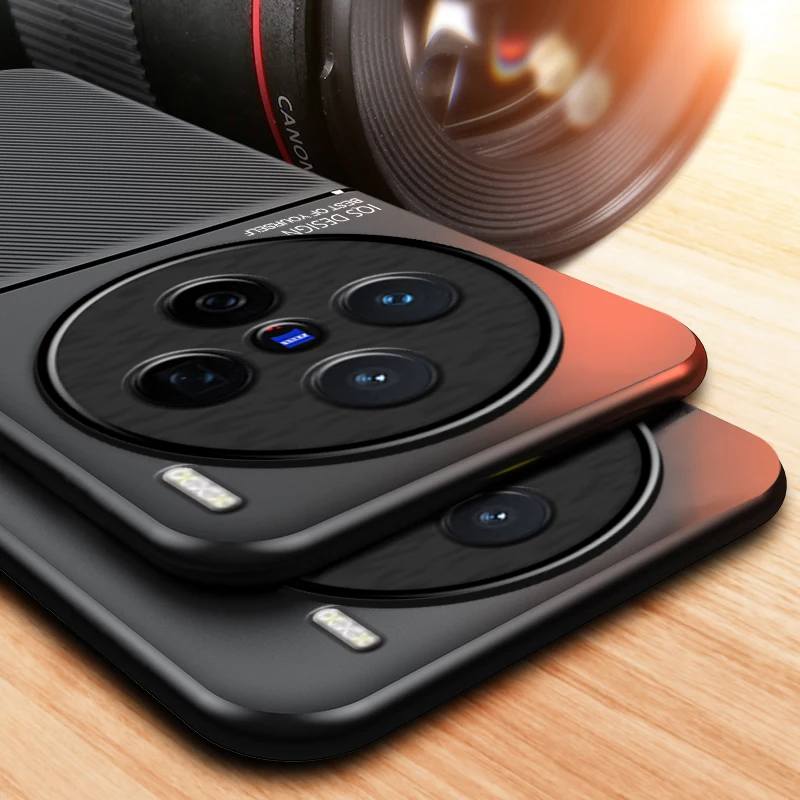 Чехол для VIVO X200 Pro Mini Global магнитный автомобиль встроенная магнитная пластина