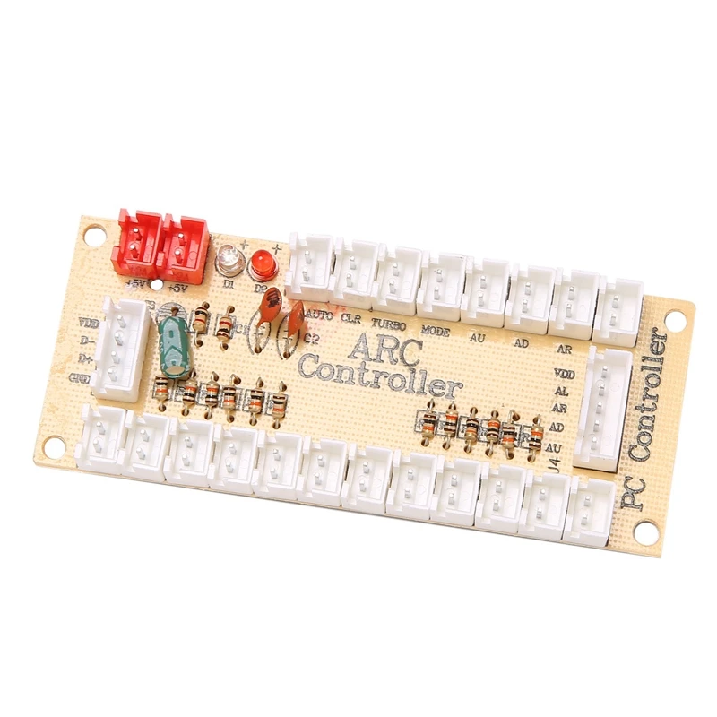 DIY аркадный джойстик печатная плата ПК управление компьютерной игрой USB