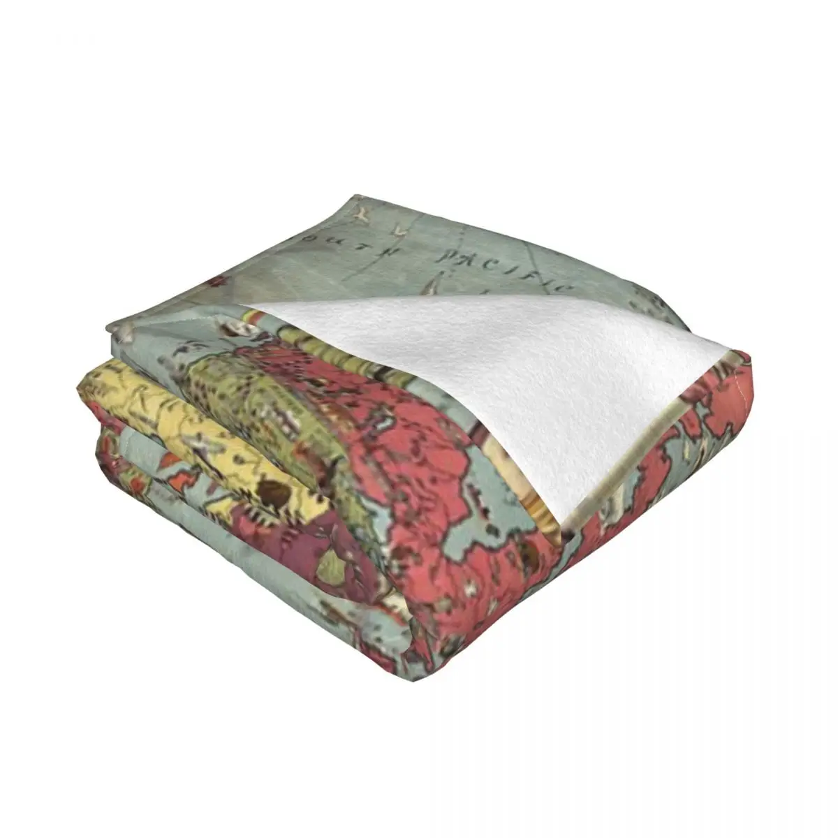 1931 г. винтажный плед с картой мира покрывало на кровать мягкие покрывала