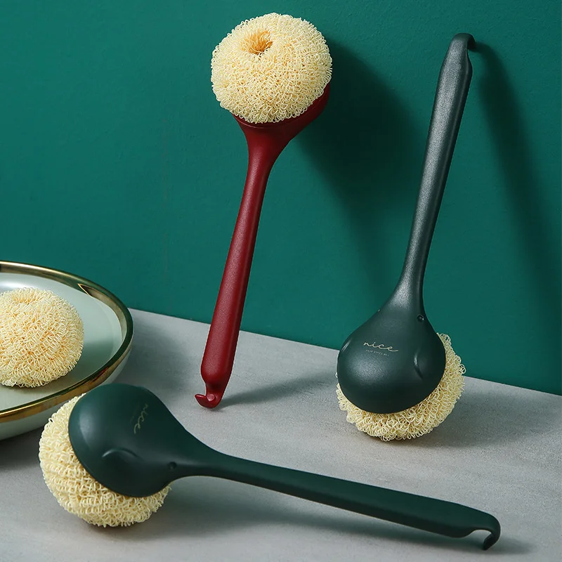 

Creative skillet brushes Dishwashing brushes Household kitchen tools Cleaning balls Non-shedding brushes Stovetop grease brushes