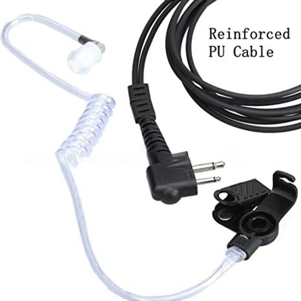 Waterproof Wire Mic Headset PTT Earpiece For Motorola Walkie Talkie Radio Walkie-talkie Headset Accessories