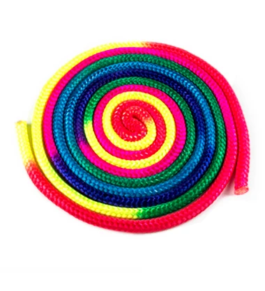 Popular Artistic Gymnastics Rope Rhythmic Dance Skipping Five Multicolor 3M |