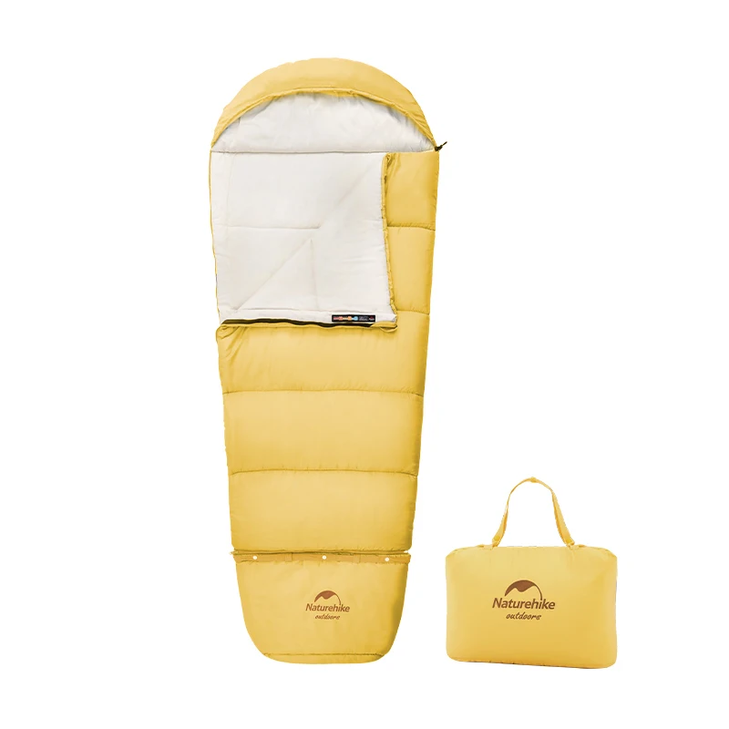 

Naturehike Children Sleeping Bag Camping Spliced Envelope Sleeping Bag Light Pure Cotton Sleeping Bag for Child To Keep Warm
