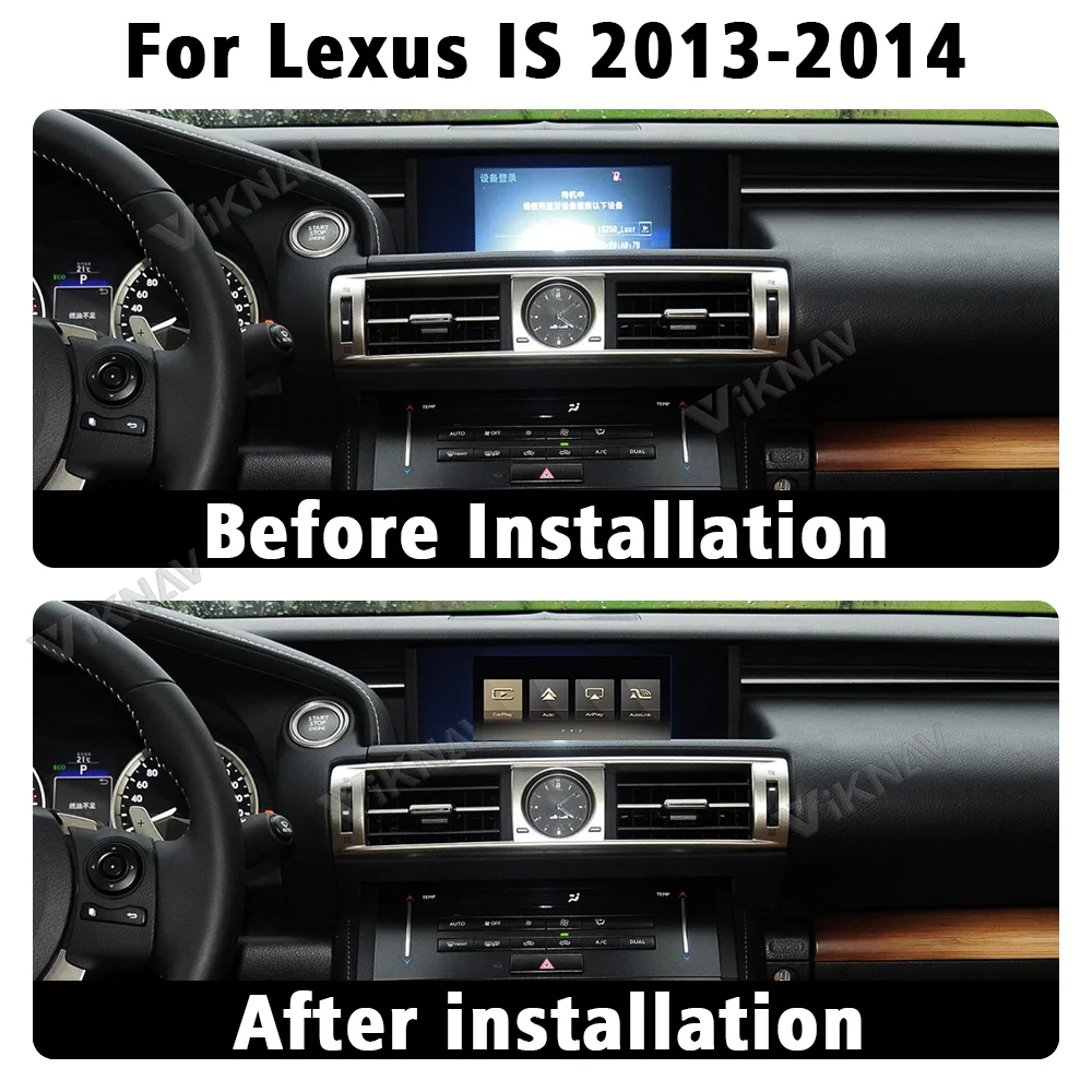 Фото Беспроводной декодер Carplay для Lexus IS 2013-2014, Android, авто, мультимедийный плеер, интерфейс Linux, Mirror Link Air Play №5