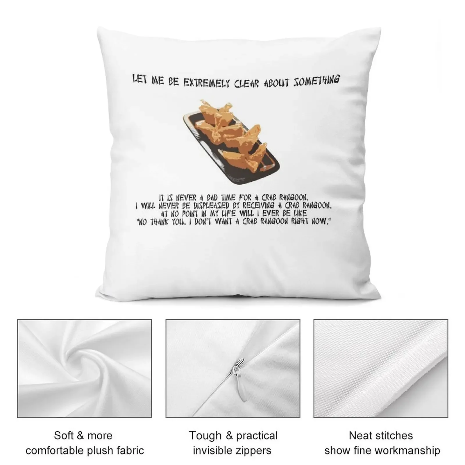 Краб Ругоон? Всегда. Декоративные наволочки для диванных подушек Подушка Детская