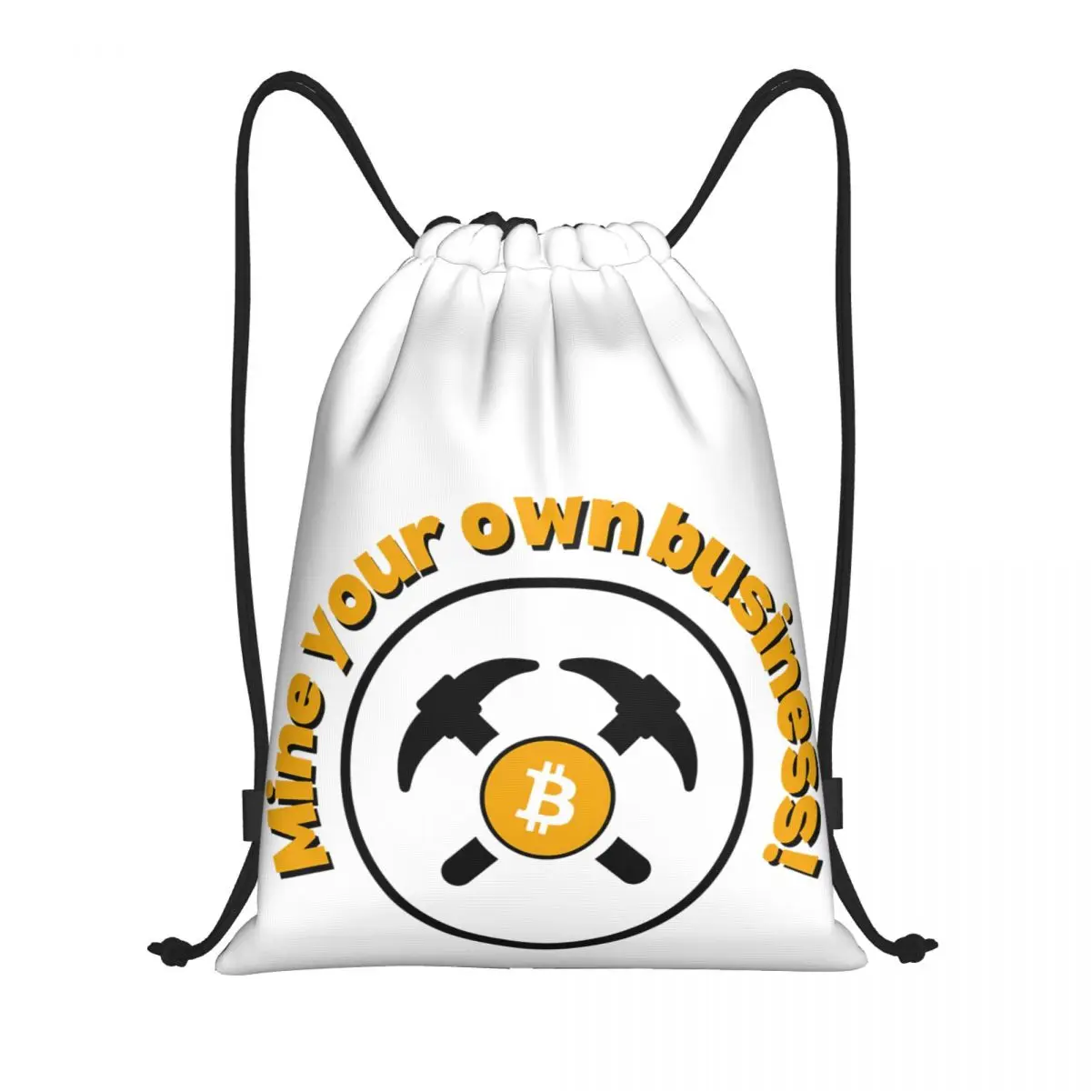 

Drawstring Bags Gym Bag Bitcoin Cryptocurrency Meme Vs Art 4 Durable Novelty Backpack Rucksack size optional Joke